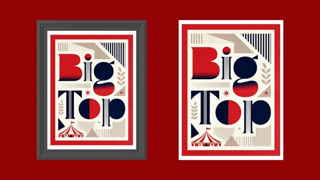 Circus Typography Accent