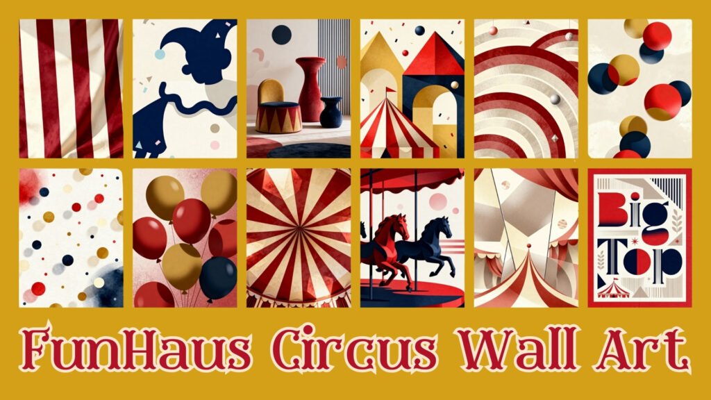 FunHaus Circus Wall Art to Inspire Your Beautiful Home