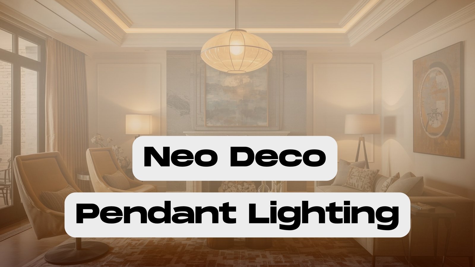Read more about the article Neo Deco Pendant Lighting Secrets That Actually Energize Rooms